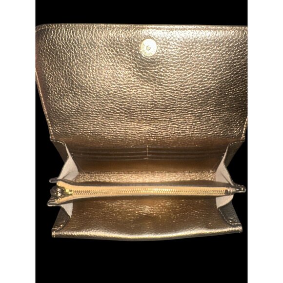 Annabel Ingall Gold Wristlet Clutch - Picture 9 of 11